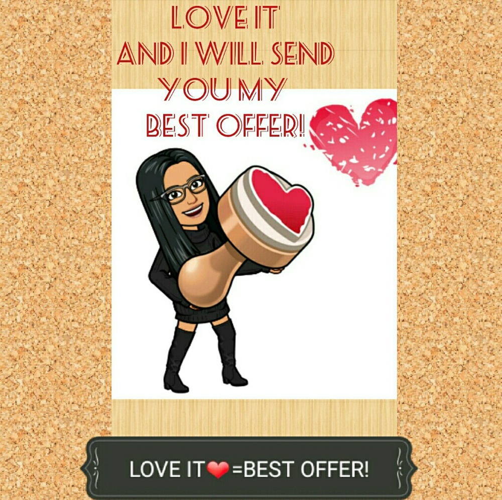 LOVE IT ❤ = BEST OFFER 💰🤓